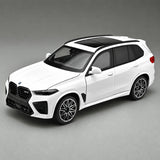 BMW 2020 X5 M 컴피티션 F95 화이트 1:24 – 다이캐스트 디스플레이 모델 다이캐스트