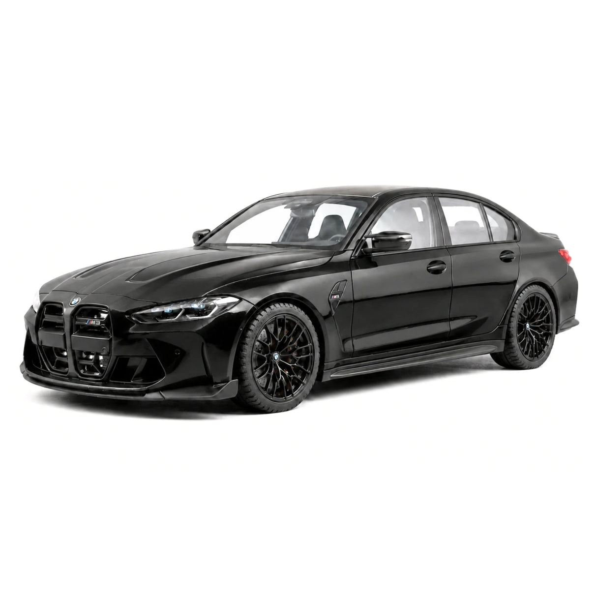 BMW 2021 M3 G80 블랙 1:24 – 다이캐스트 디스플레이 모델 다이캐스트