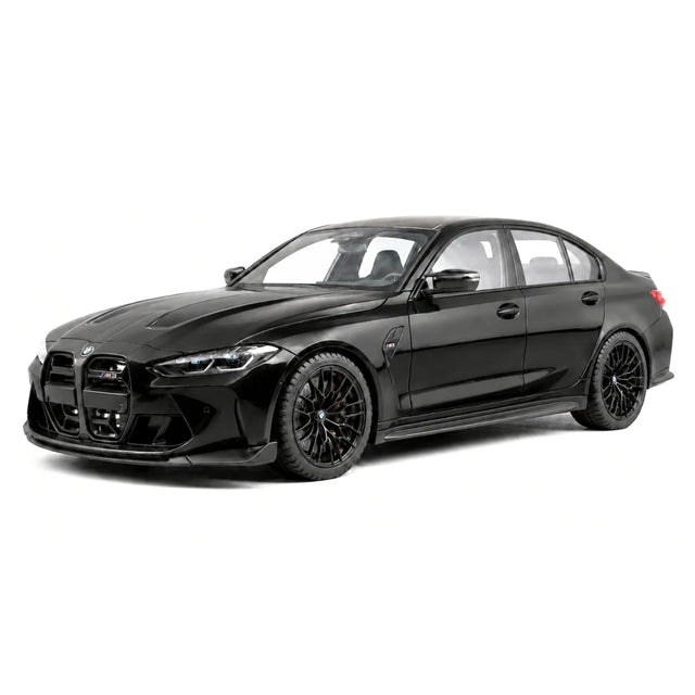 BMW 2021 M3 G80 블랙 1:24 – 다이캐스트 디스플레이 모델 다이캐스트