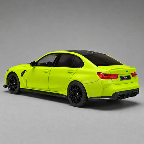 BMW 2021 M3 G80 Cyan 1:24 – diecast displaymodel