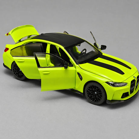 BMW 2021 M3 G80 Cyan 1:24 – diecast displaymodel