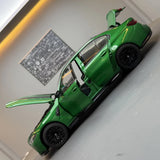 BMW 2021 M3 G80 groen 1:24 – diecast displaymodel