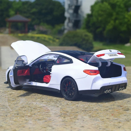 BMW 2021 M4 G82 wit 1:24 – diecast displaymodel