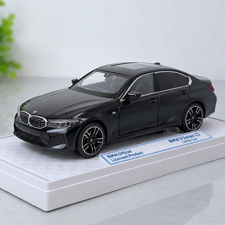 BMW 2022 325Li G28 LCI zwart 1:24 – diecast displaymodel