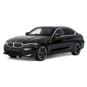 BMW 2022 325Li G28 LCI zwart 1:24 – modelauto van gegoten metaal voor display