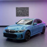 BMW 2022 325Li G28 LCI blauw 1:24 – diecast displaymodel