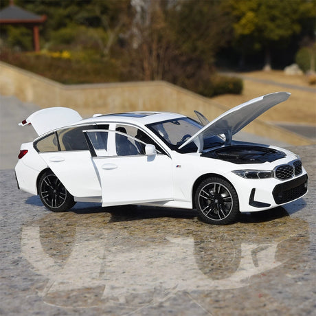 BMW 2022 325Li G28 LCI wit 1:24 – diecast displaymodel