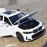 BMW 2022 325리 G28 LCI 화이트 1:24 – 다이캐스트 디스플레이 모델 다이캐스트