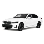 BMW 2022 325Li G28 LCI wit 1:24 – modelauto van gegoten metaal voor display