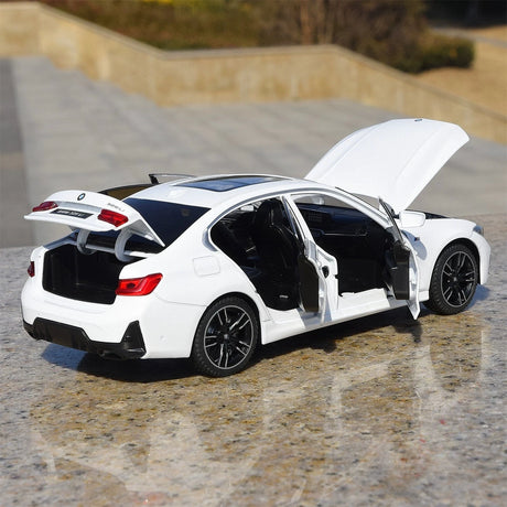 BMW 2022 325Li G28 LCI wit 1:24 – diecast displaymodel