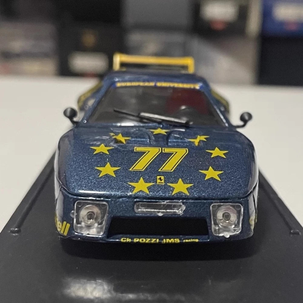 [BRUMM] 1:43 Ferrari 1980 512 BB #77 Model Car Die-Cast