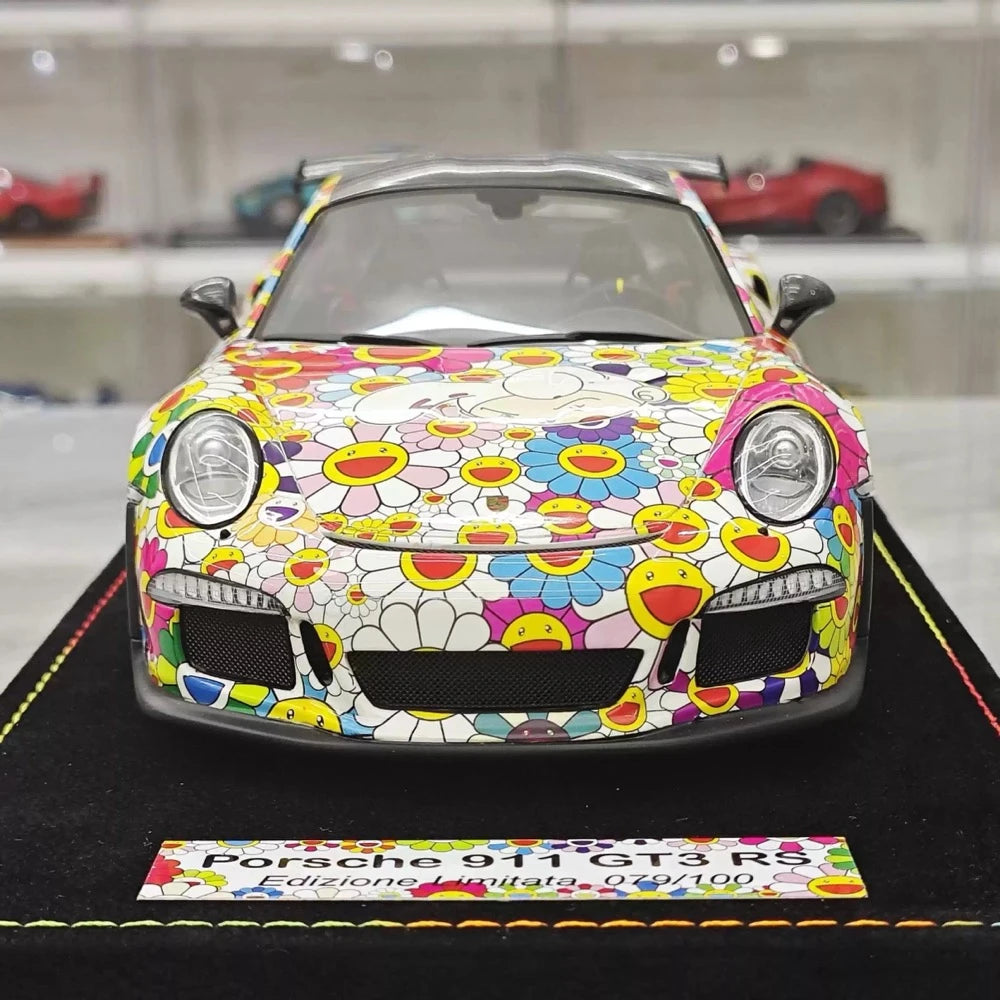 [Buonarte] 1:18 Porsche 2016 911 GT3 RS Murakami modellino di auto resina