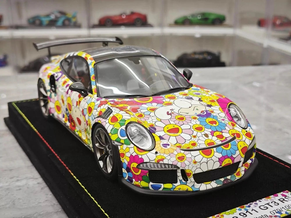 [Buonarte] 1:18 Porsche 2016 911 GT3 RS Murakami pienoismalli Hartsi