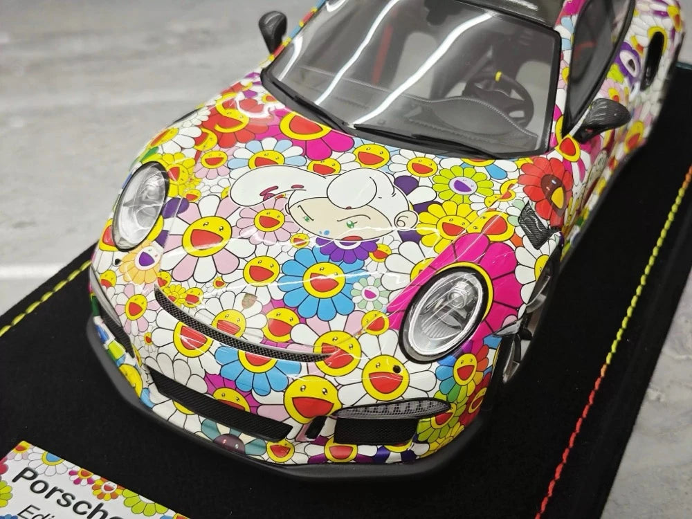 [Buonarte] 1:18 Porsche 2016 911 GT3 RS Murakami modellino di auto resina