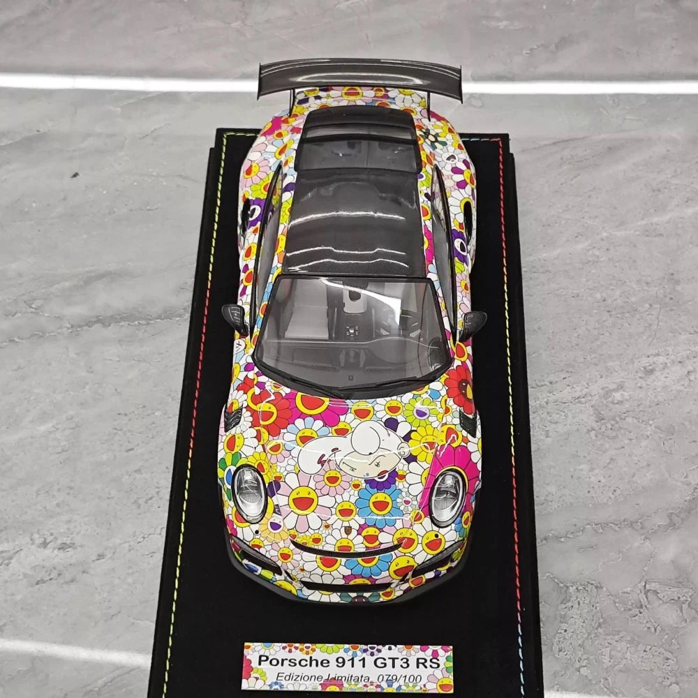 [Buonarte] 1:18 Porsche 2016 911 GT3 RS Murakami pienoismalli Hartsi