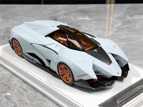 [CE] 1:18 Lamborghini 2013 Egoista Stripe White Model Car Resin