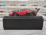 [CE] 1:18 Lamborghini 2020 Essenza SCV12 Red Model Car Resin