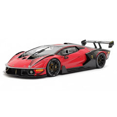 [CE] 1:18 Lamborghini 2020 Essenza SCV12 Red Model Car Resin