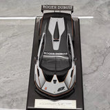 [CE] 1:18 Lamborghini 2020 Essenza SCV12 White Model Car Resin