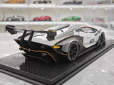 [CE] 1:18 Lamborghini 2020 Essenza SCV12 White Model Car Resin