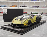 [CE] 1:18 Lamborghini 2020 Essenza SCV12 Green Model Car Resin