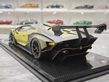 [CE] 1:18 Lamborghini 2020 Essenza SCV12 Green Model Car Resin