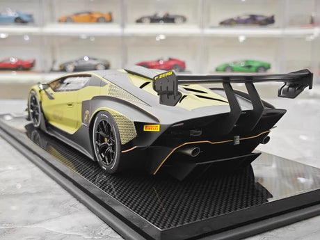[CE] 1:18 Lamborghini 2020 Essenza SCV12 Green Model Car Resin