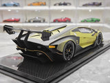 [CE] 1:18 Lamborghini 2020 Essenza SCV12 Green Model Car Resin