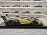 [CE] 1:18 Lamborghini 2020 Essenza SCV12 Green Model Car Resin