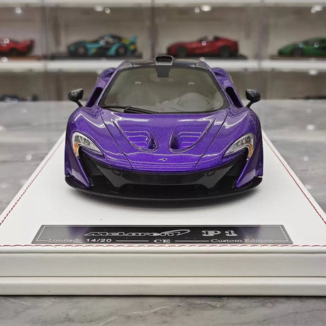 [CE] 1:18 McLaren 2013 P1 Purple Model Car Resin