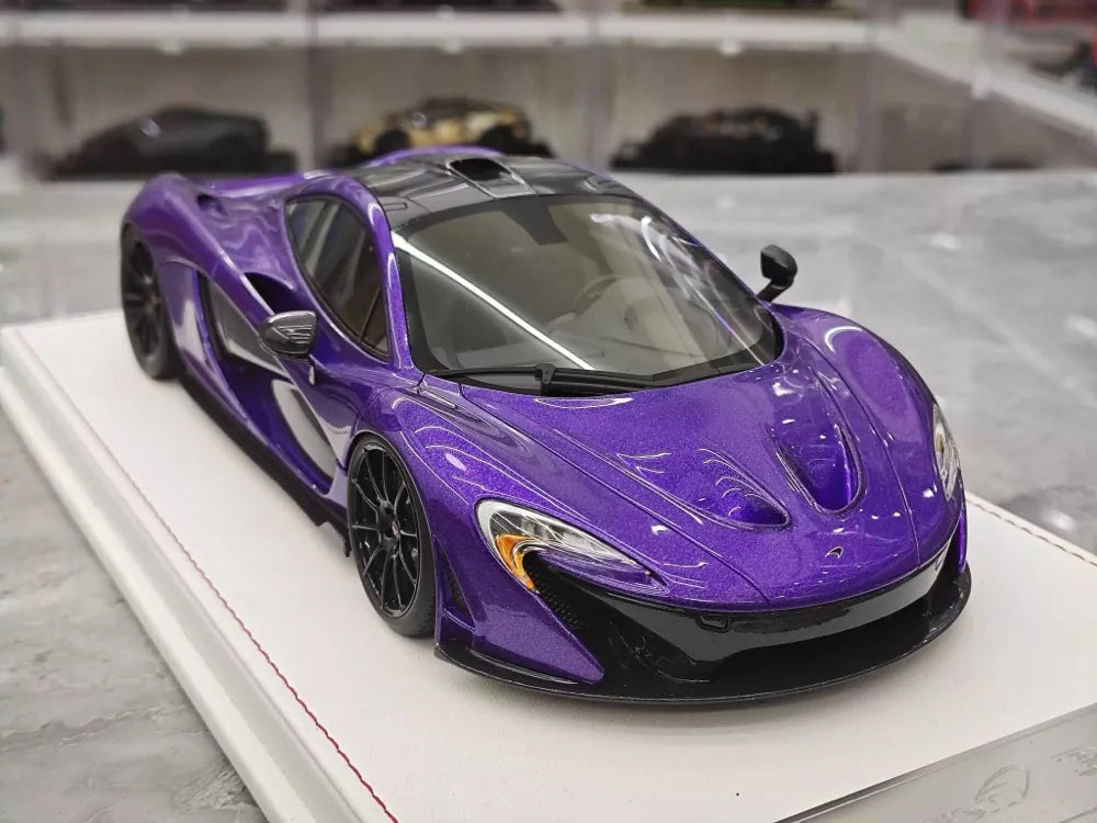 [CE] 1:18 McLaren 2013 P1 Purple Model Car Resin
