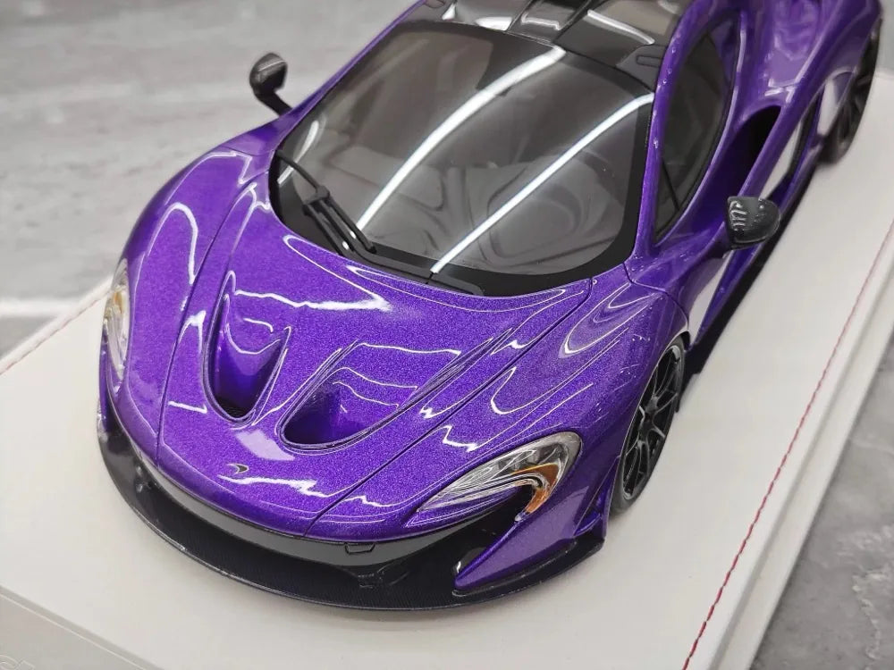 [CE] 1:18 McLaren 2013 P1 Purple Model Car Resin