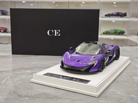 [CE] 1:18 McLaren 2013 P1 Purple Model Car Resin