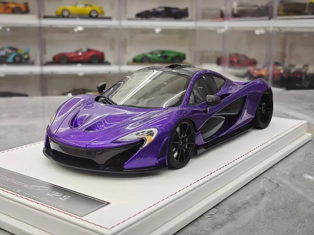 [CE] 1:18 McLaren 2013 P1 Purple Model Car Resin