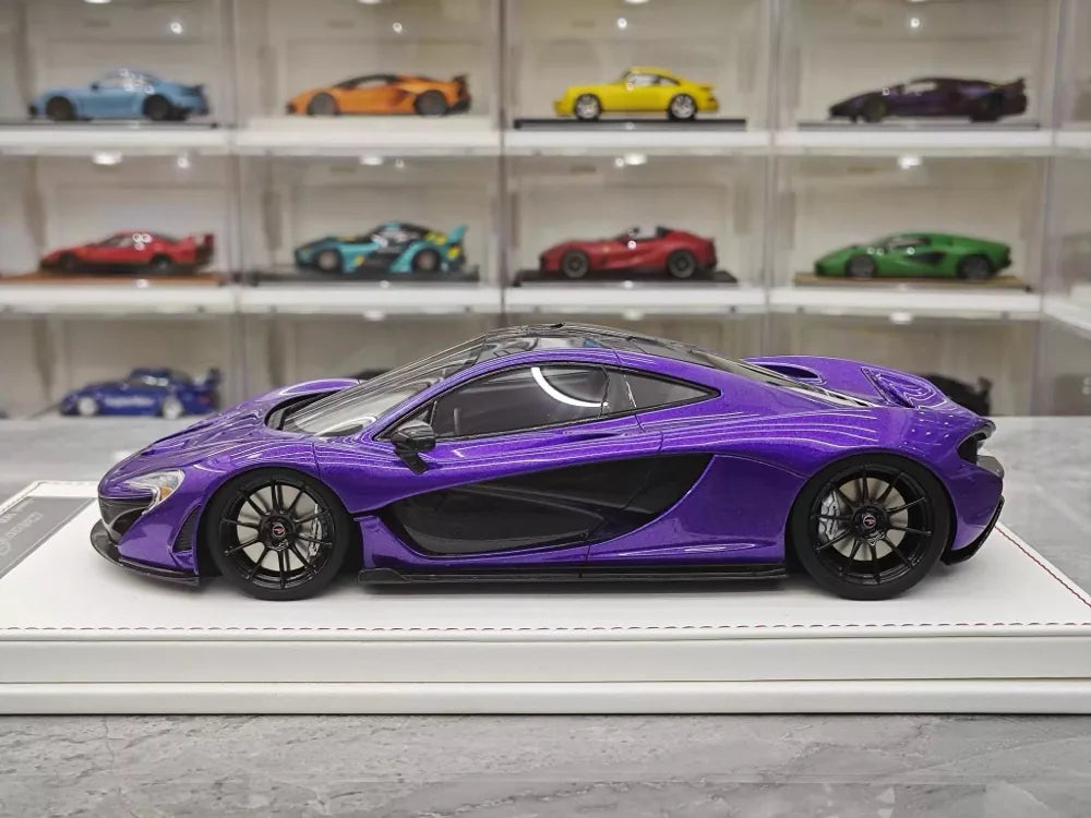 [CE] 1:18 McLaren 2013 P1 Purple Model Car Resin