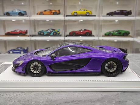 [CE] 1:18 McLaren 2013 P1 Purple Model Car Resin