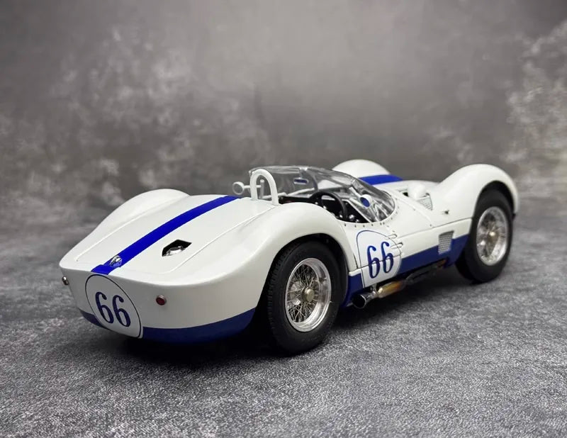 [CMC] 1:18 Maserati 1959 Tipo 61 Birdcage blanc voiture miniature Die-Cast