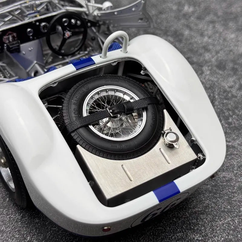 [CMC] 1:18 Maserati 1959 Tipo 61 Birdcage blanc voiture miniature Die-Cast