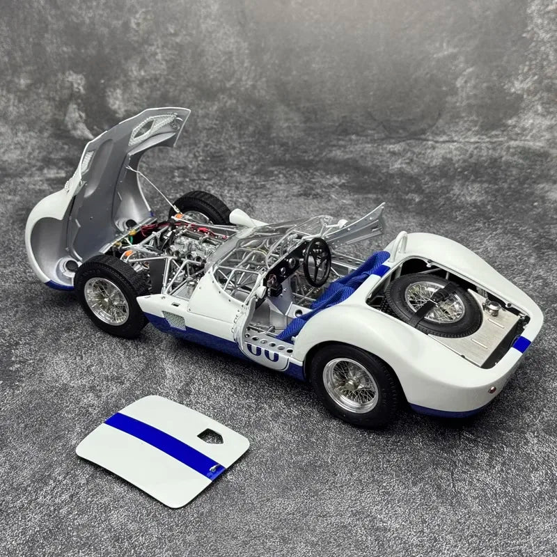 [CMC] 1:18 Maserati 1959 Tipo 61 Birdcage blanc voiture miniature Die-Cast