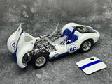 [CMC] 1:18 Maserati 1959 Tipo 61 Birdcage White Model Car Die-Cast