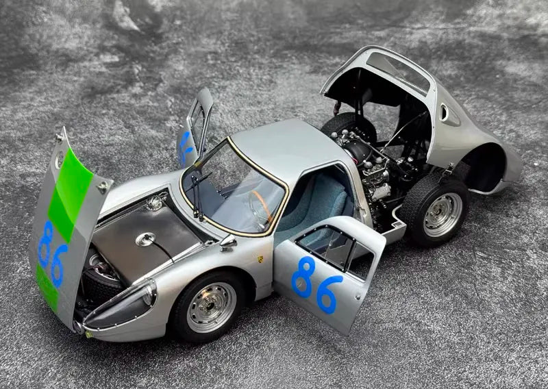 [CMC] 1:18 Porsche 1964 904 Carrera GTS #86 modellino di auto Die-Cast