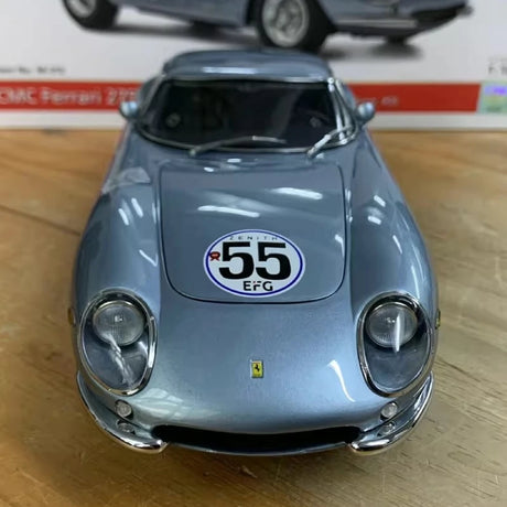 [CMC] 1:18 Ferrari 1965 275 GTB/C Ice blauw modelauto Die-Cast