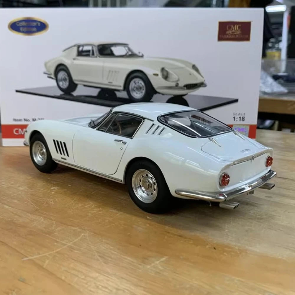 [CMC] 1:18 Ferrari 1965 275 GTB/C bianco modellino di auto Die-Cast