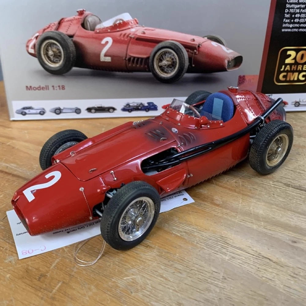 [CMC] 1:18 Maserati 1957 250F #2 Dirty Model Car Die-Cast