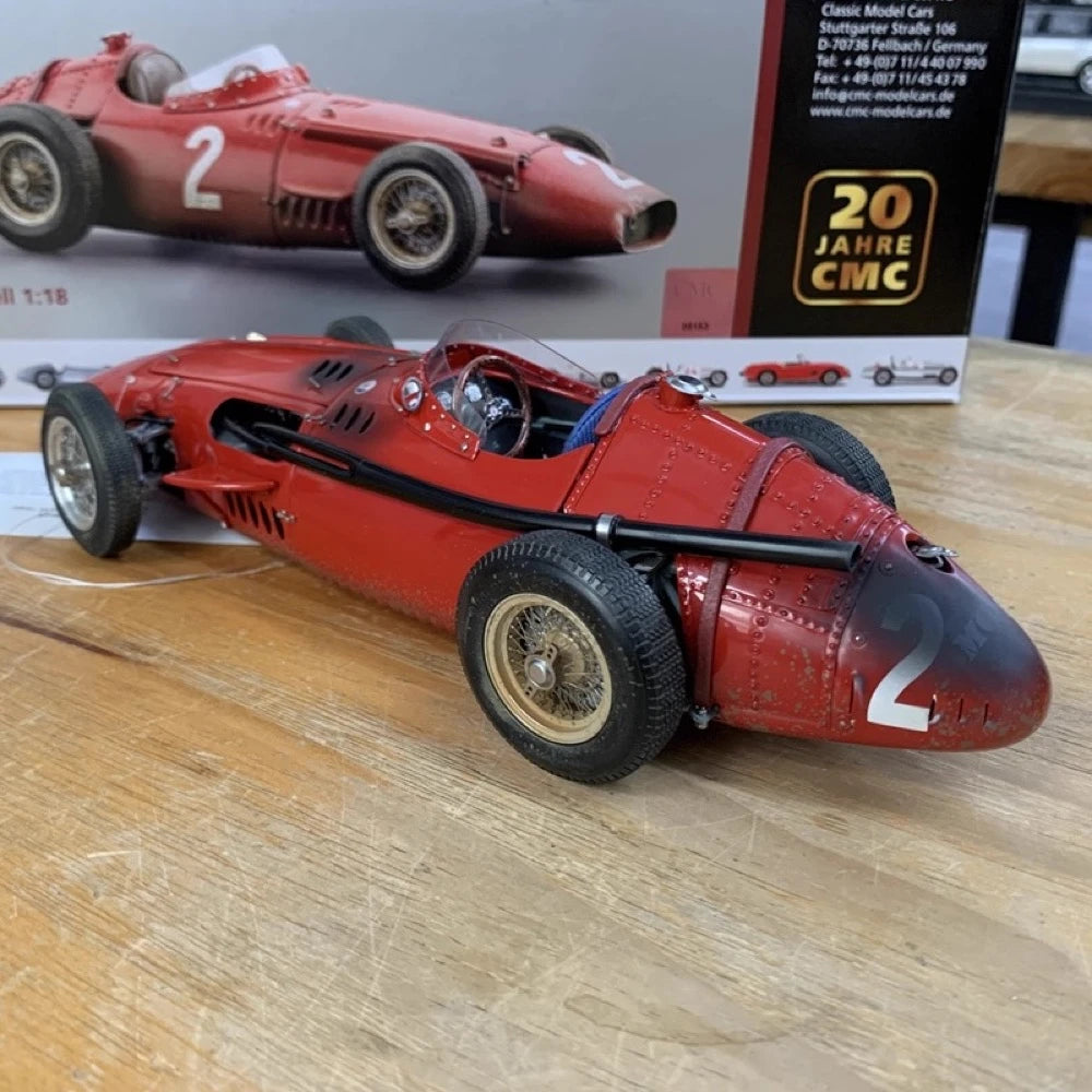 [CMC] 1:18 Maserati 1957 250F #2 Dirty Model Car Die-Cast
