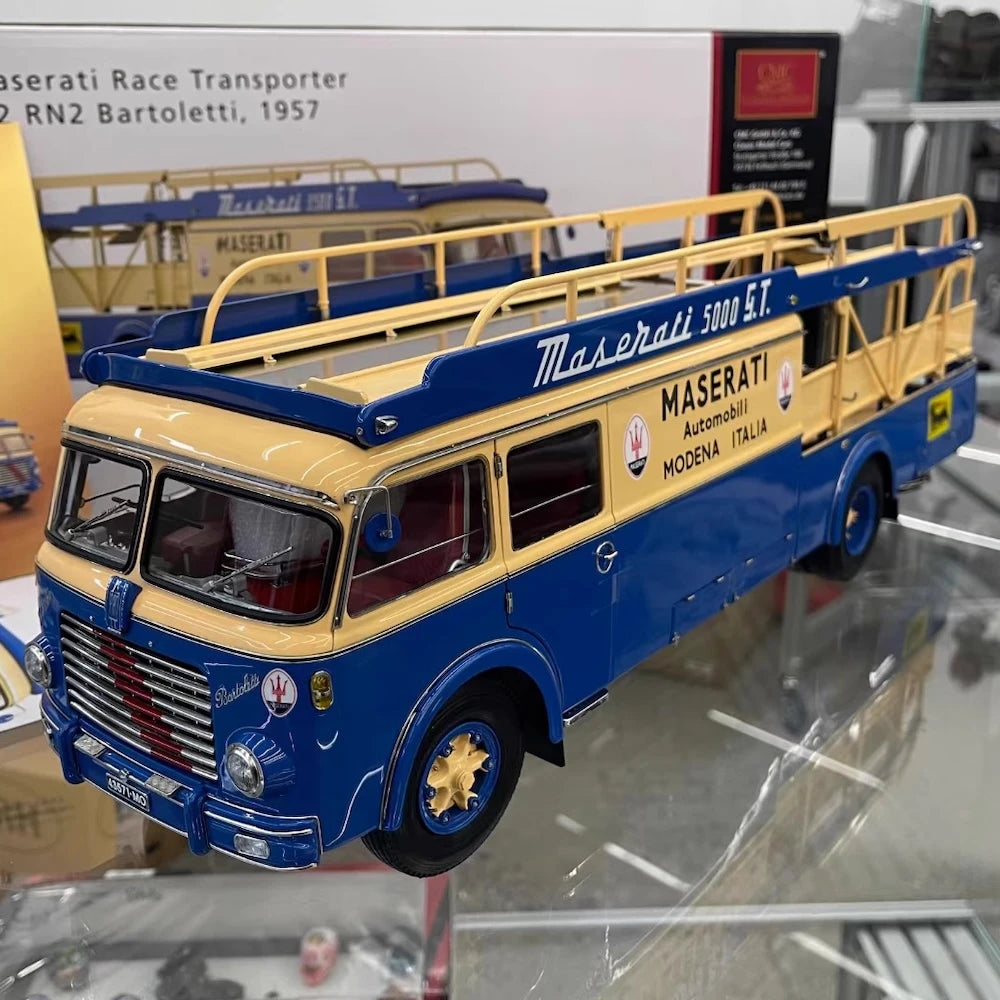 [CMC] 1:18 Maserati 1960 Race Transporter Model Car Die-Cast
