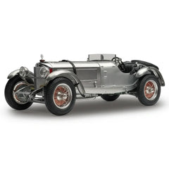 [CMC] 1:18 Mercedes-Benz 1930 SSK bianco Elephant trasparente Finish modellino di auto Die-Cast