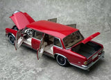 [CMC] 1:18 Mercedes-Benz 1963 600 Pullman W100 LWB rosso modellino di auto Die-Cast