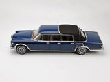 [CMC] 1:18 Mercedes-Benz 1965 600 Pullman W100 Landaulet Blue Model Car Die-Cast