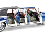 [CMC] 1:18 Mercedes-Benz 1965 600 Pullman W100 Landaulet Blue Model Car Die-Cast